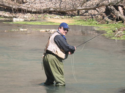 Jeff Hines in Spring Creek